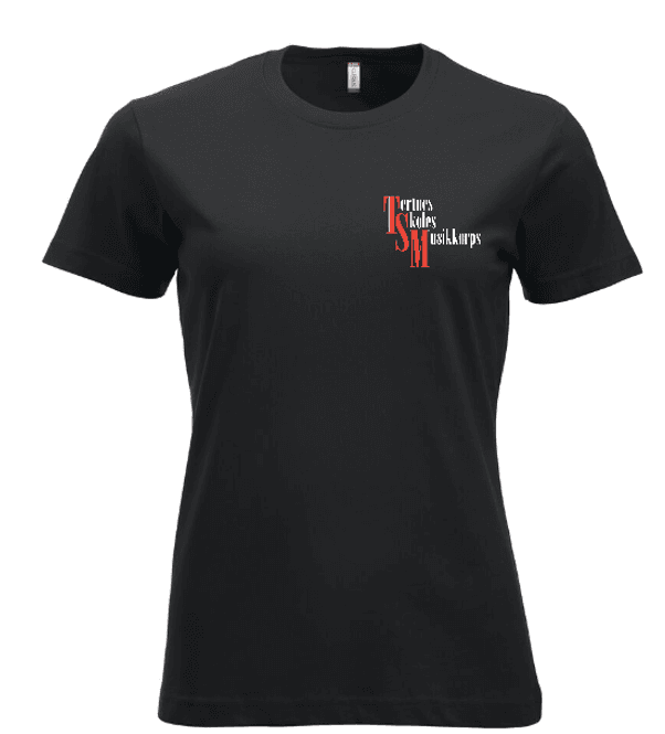 Hovedbilde T-skjorte Dame Tertnes Skoles Musikkorps