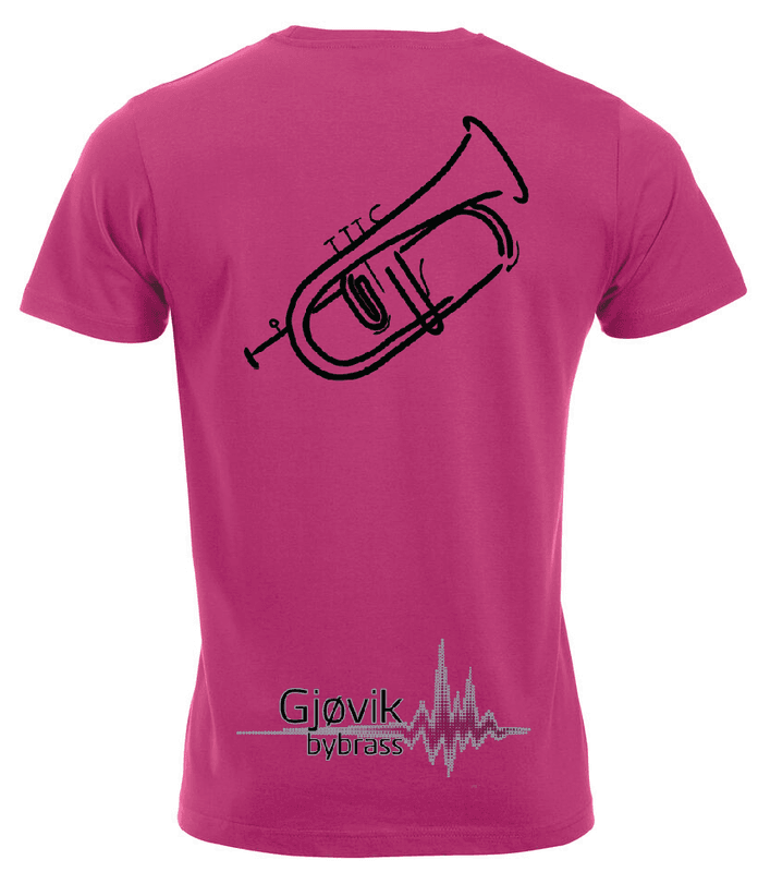 T-skjorte Herre Gjøvik Bybrass