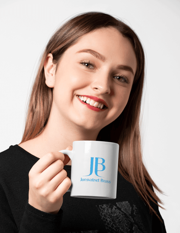 Kaffekopp Jonsvatnet Brass