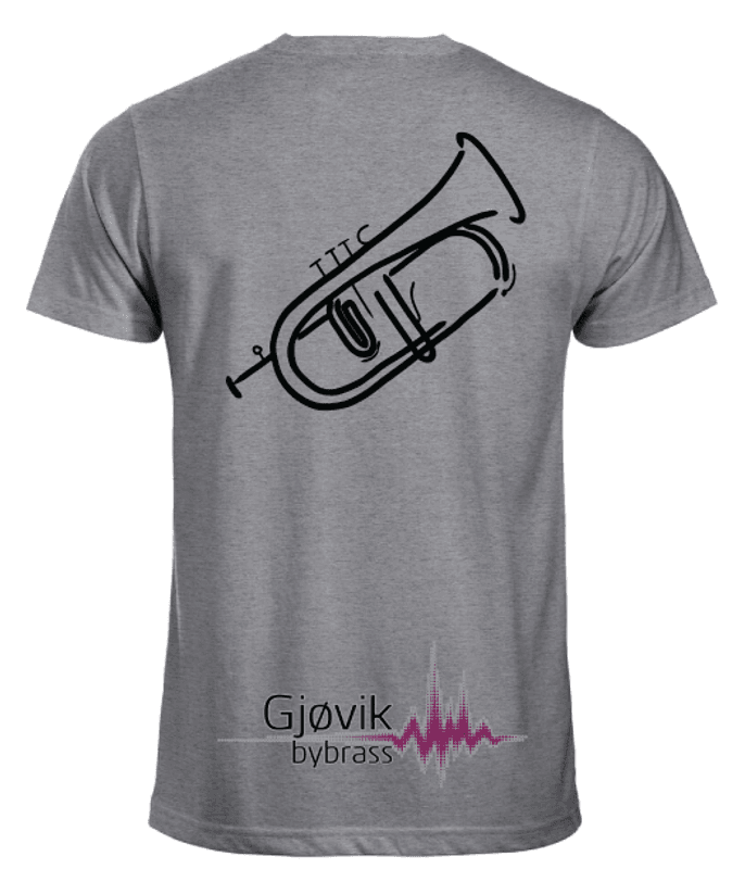 T-skjorte Herre Gjøvik Bybrass