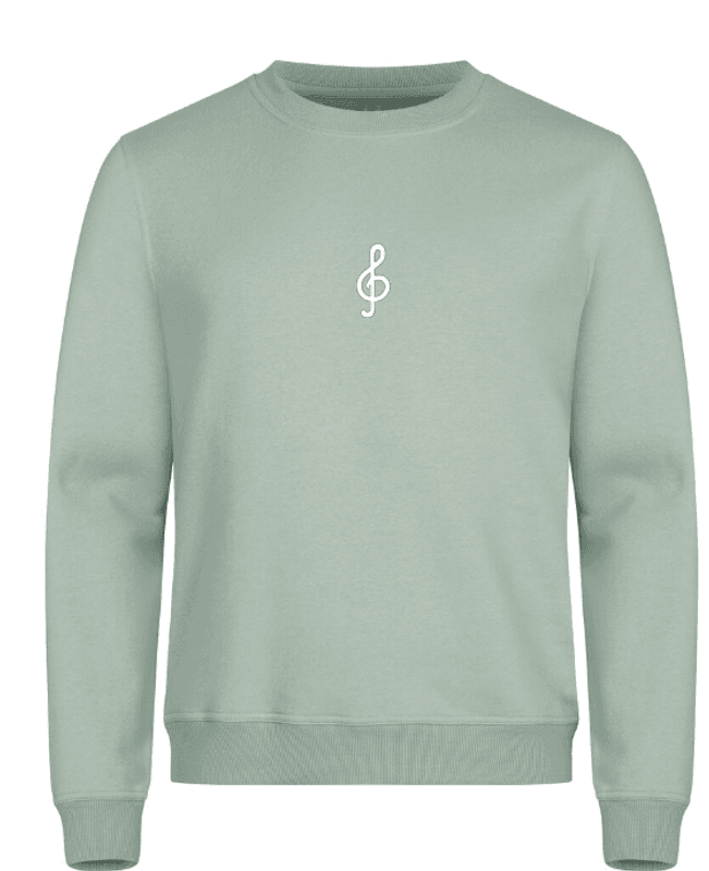 Rundhalset genser g-nøkkel 